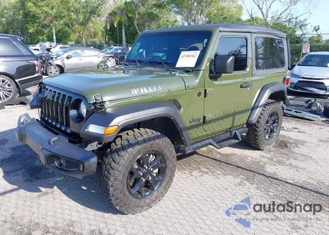 2022 Jeep Wrangler Willys Sport 4X4 from USA, damaged, VIN 1C4GJXAG8NW224380